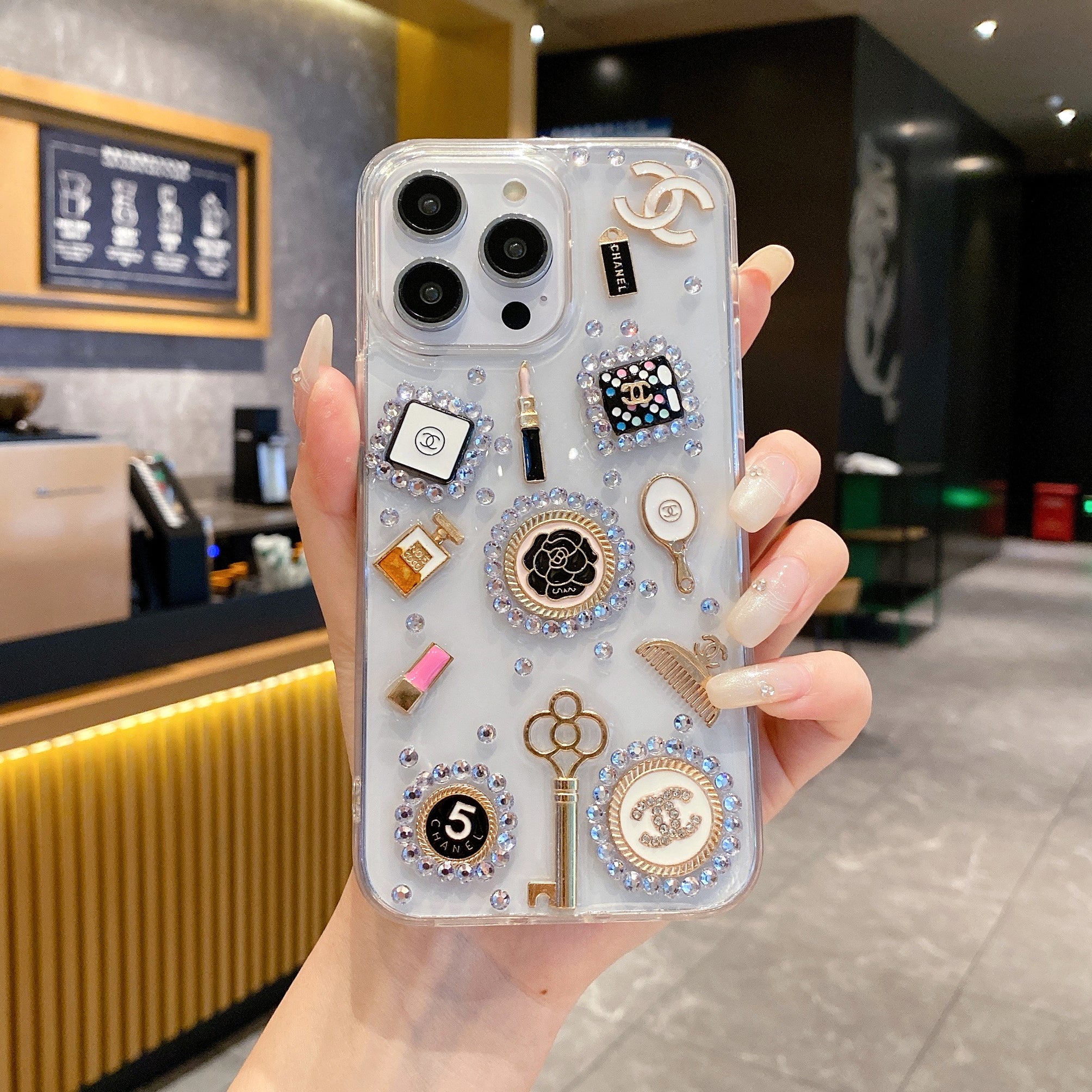 Makeup Vanity Silicone Phone Case For iPhone Makeup Vanity Silicone Phone Case For iPhone