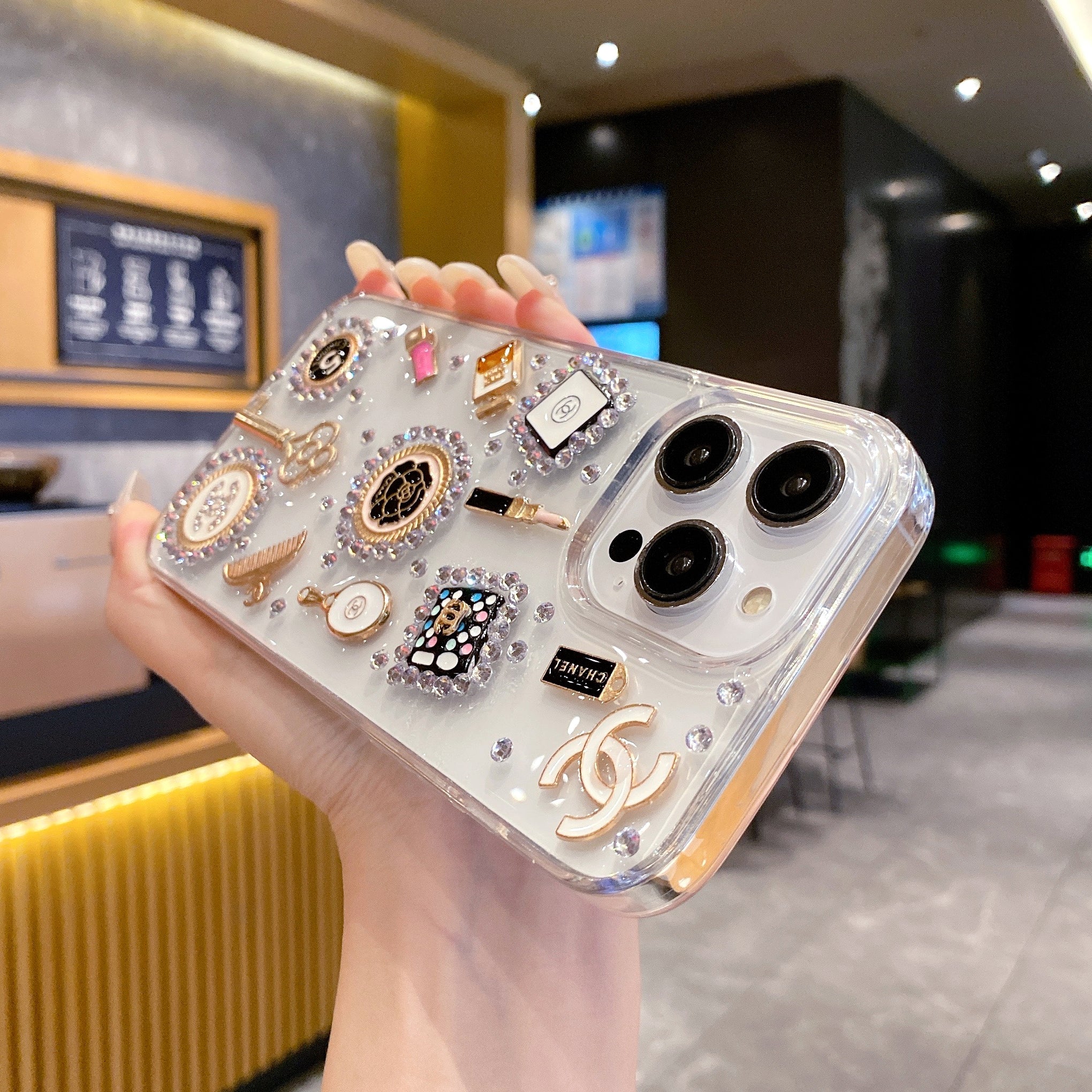 Makeup Vanity Silicone Phone Case For iPhone