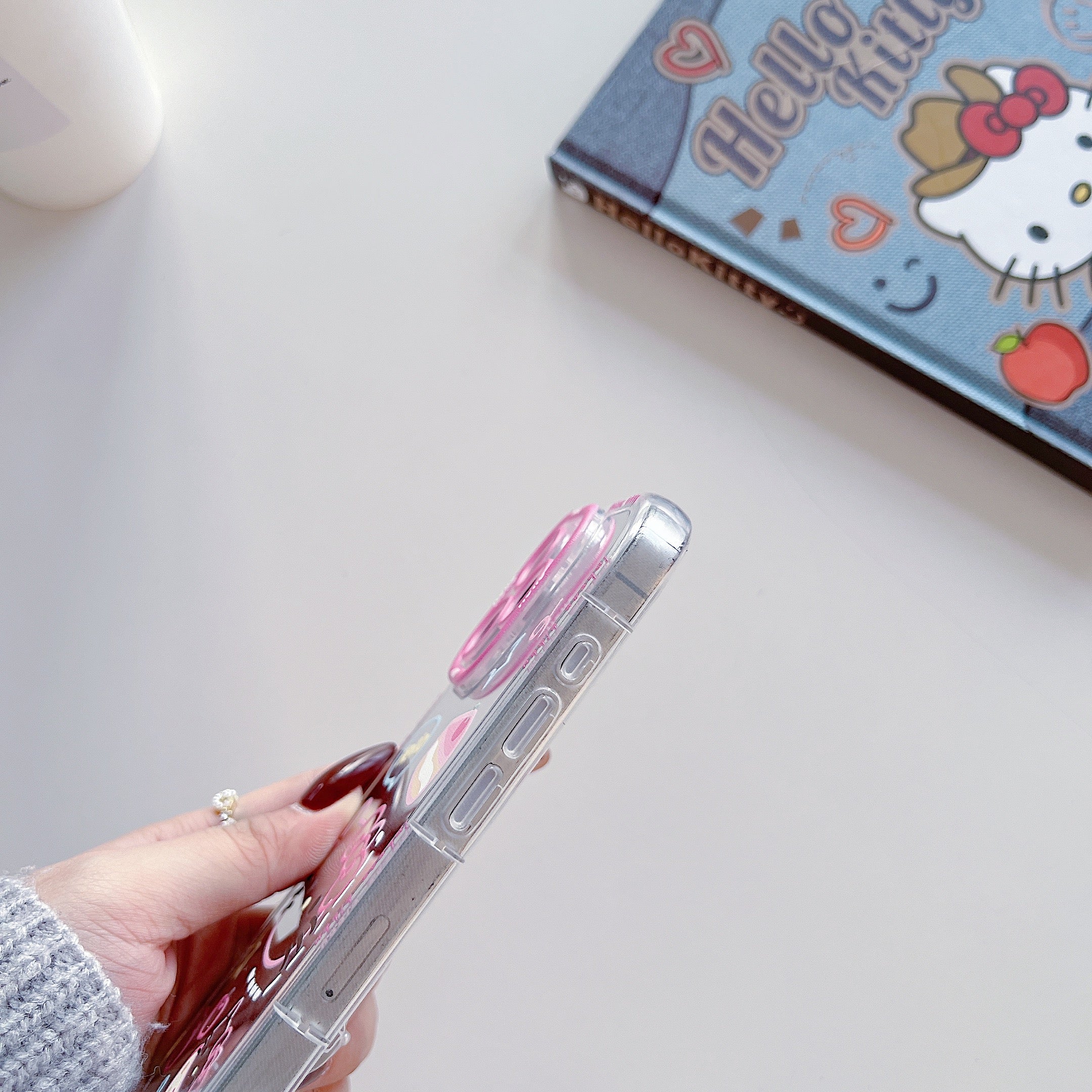 Kitty Cupcake Dream Silicone Phone Cases For iPhone