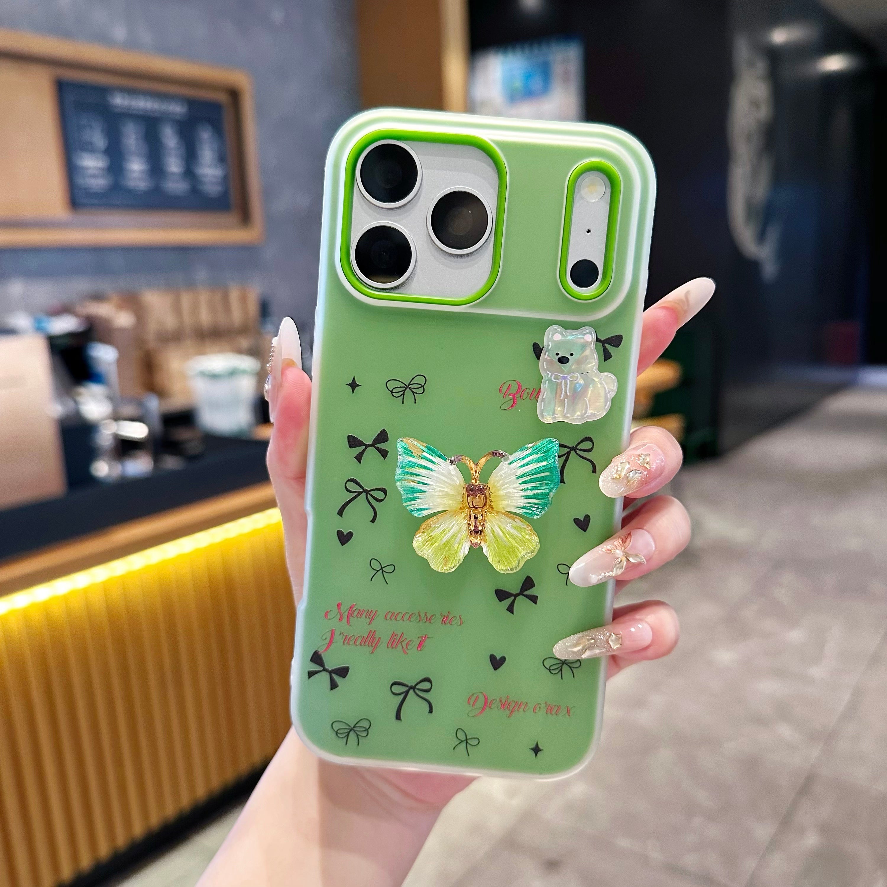 The Matcha Flutter Dream 3D Mariposa Shell
