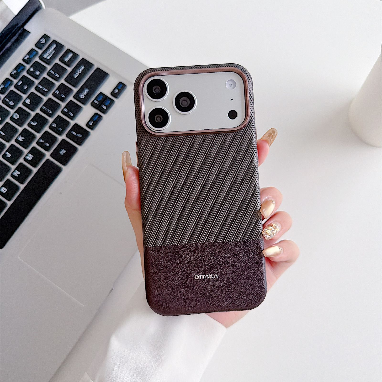 Sophisticated Dual-Tone Armor Ultimate Business Class iPhone Case