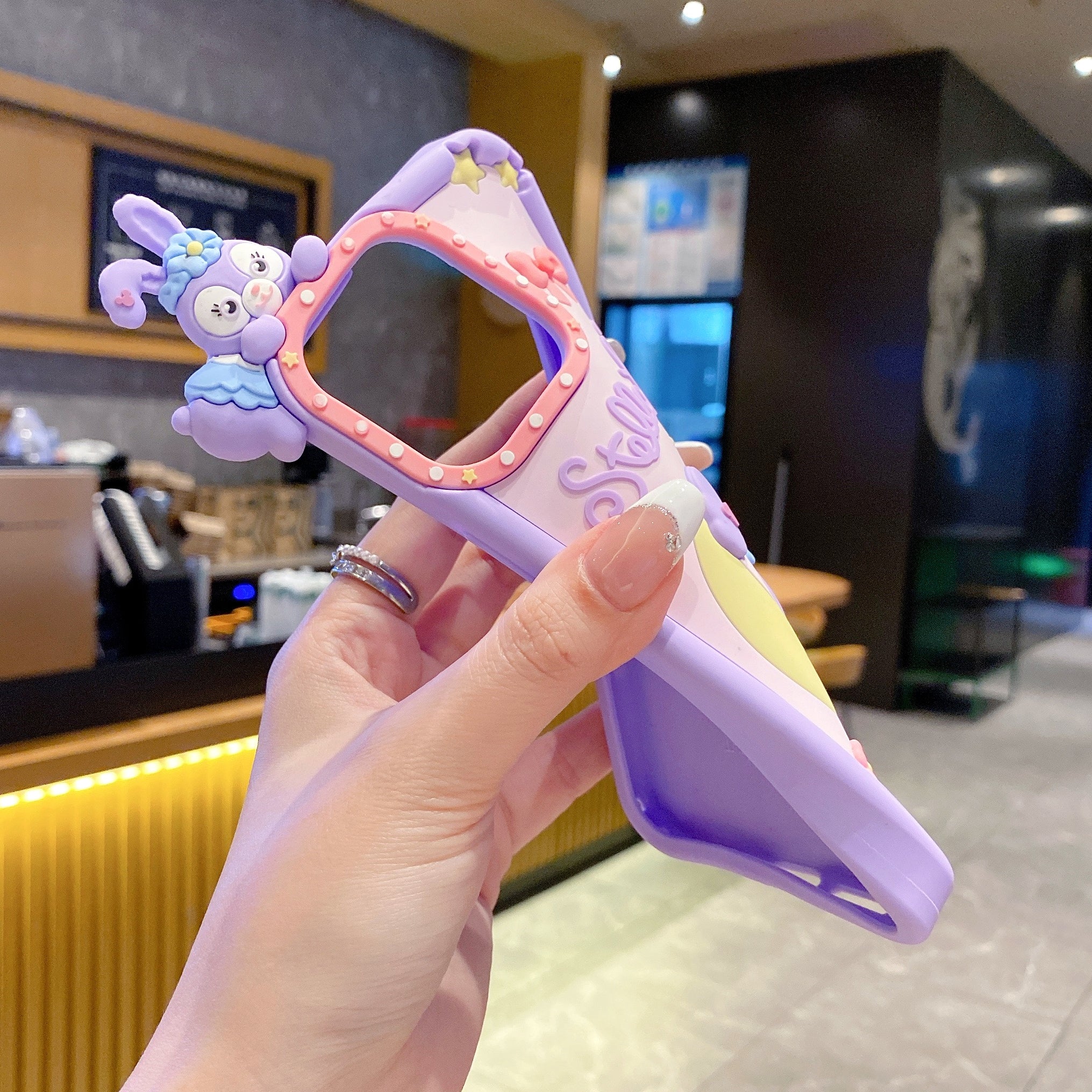 StellaLou 3D Bunny Silicone Phone Cases For iPhone
