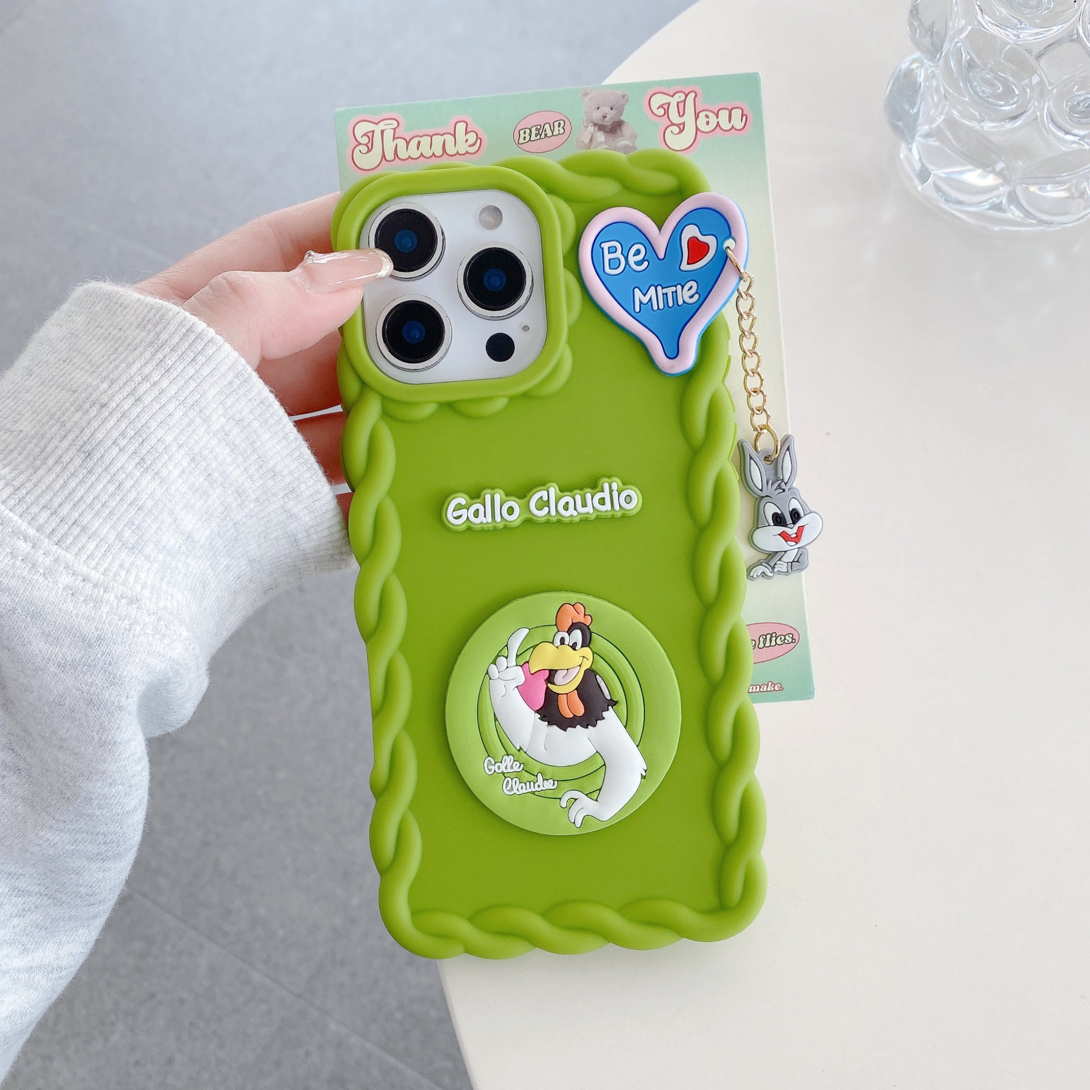 Looney Tunes Cartoon Chic Silicone Phone Cases For iPhone