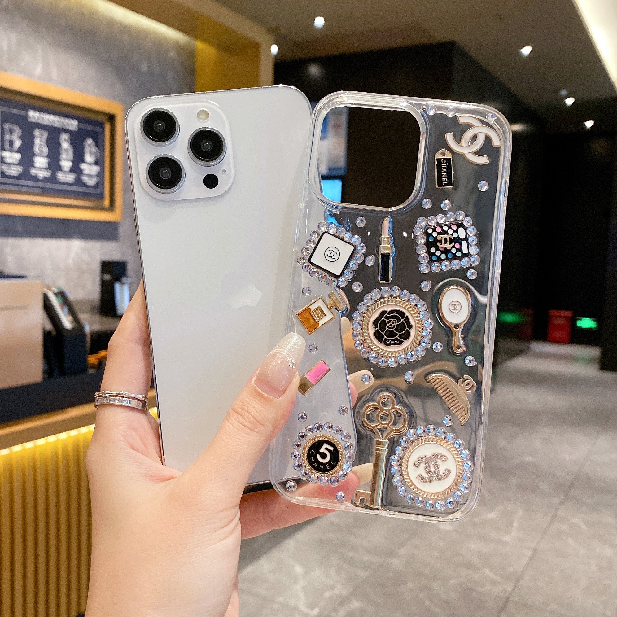 Makeup Vanity Silicone Phone Case For iPhone