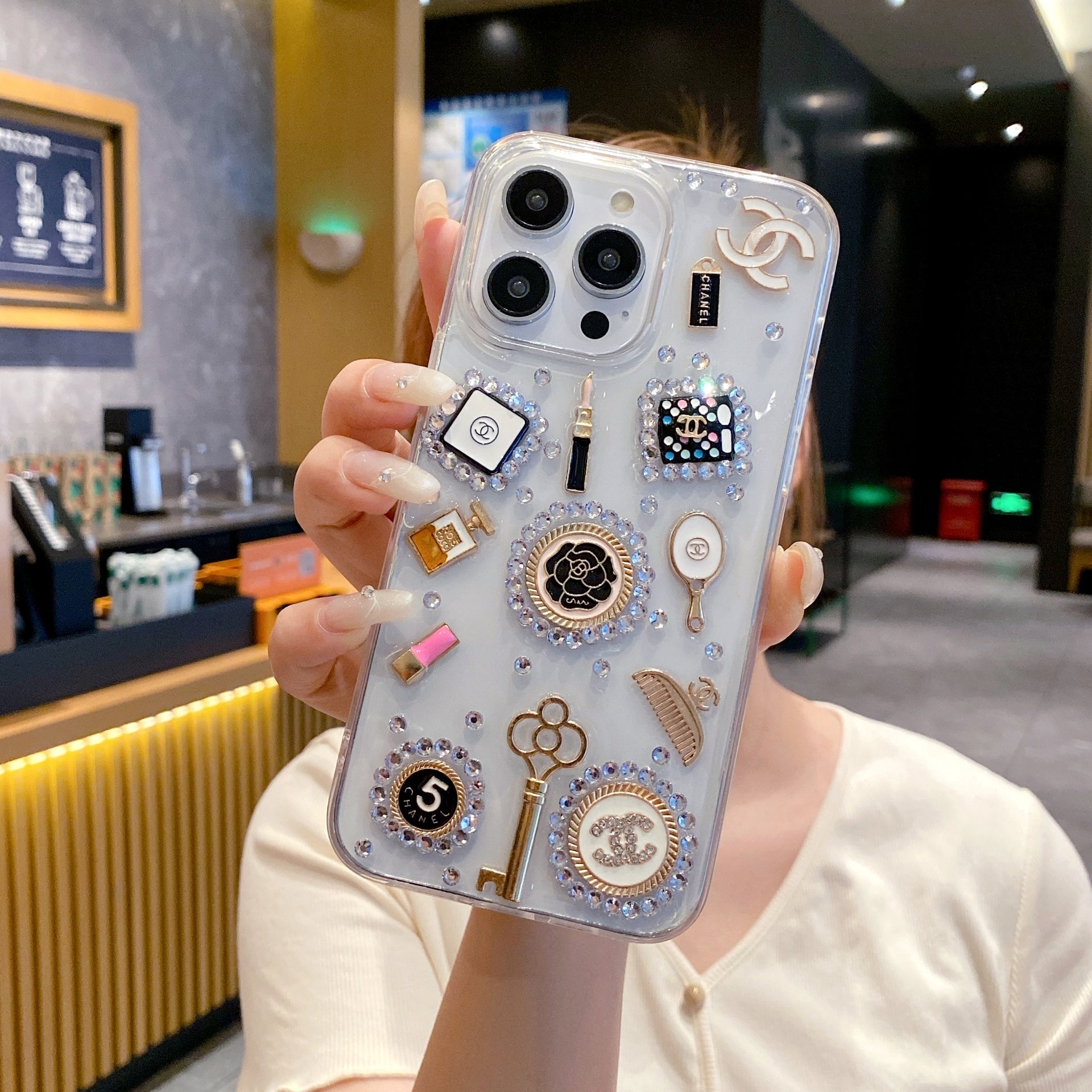 Makeup Vanity Silicone Phone Case For iPhone