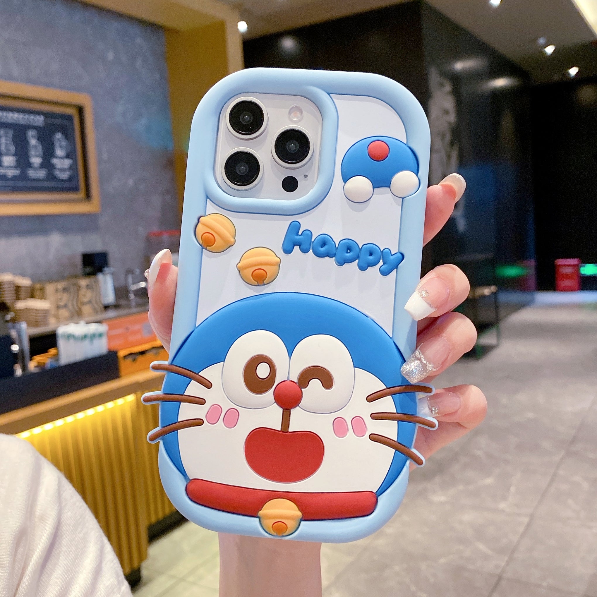 Magic Pocket Dora Joy Silicone Phone Cases For iPhone