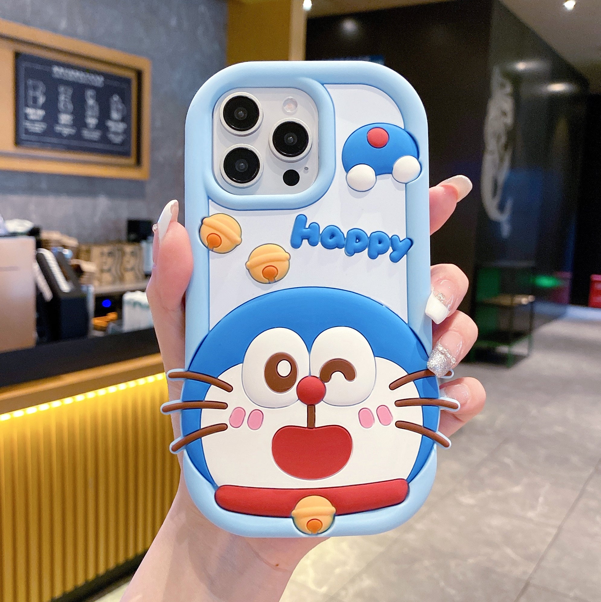 Magic Pocket Dora Joy Silicone Phone Cases For iPhone