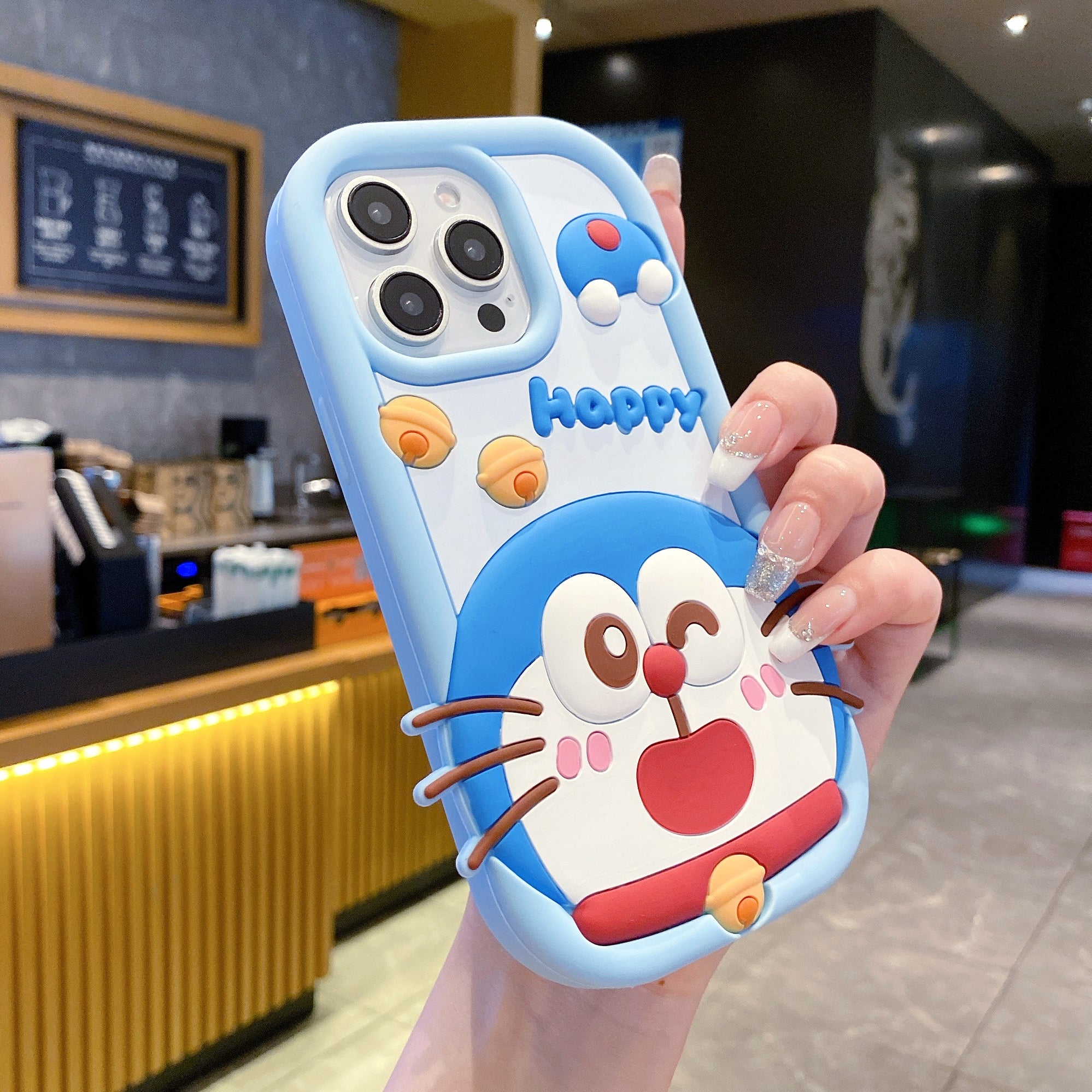 Magic Pocket Dora Joy Silicone Phone Cases For iPhone