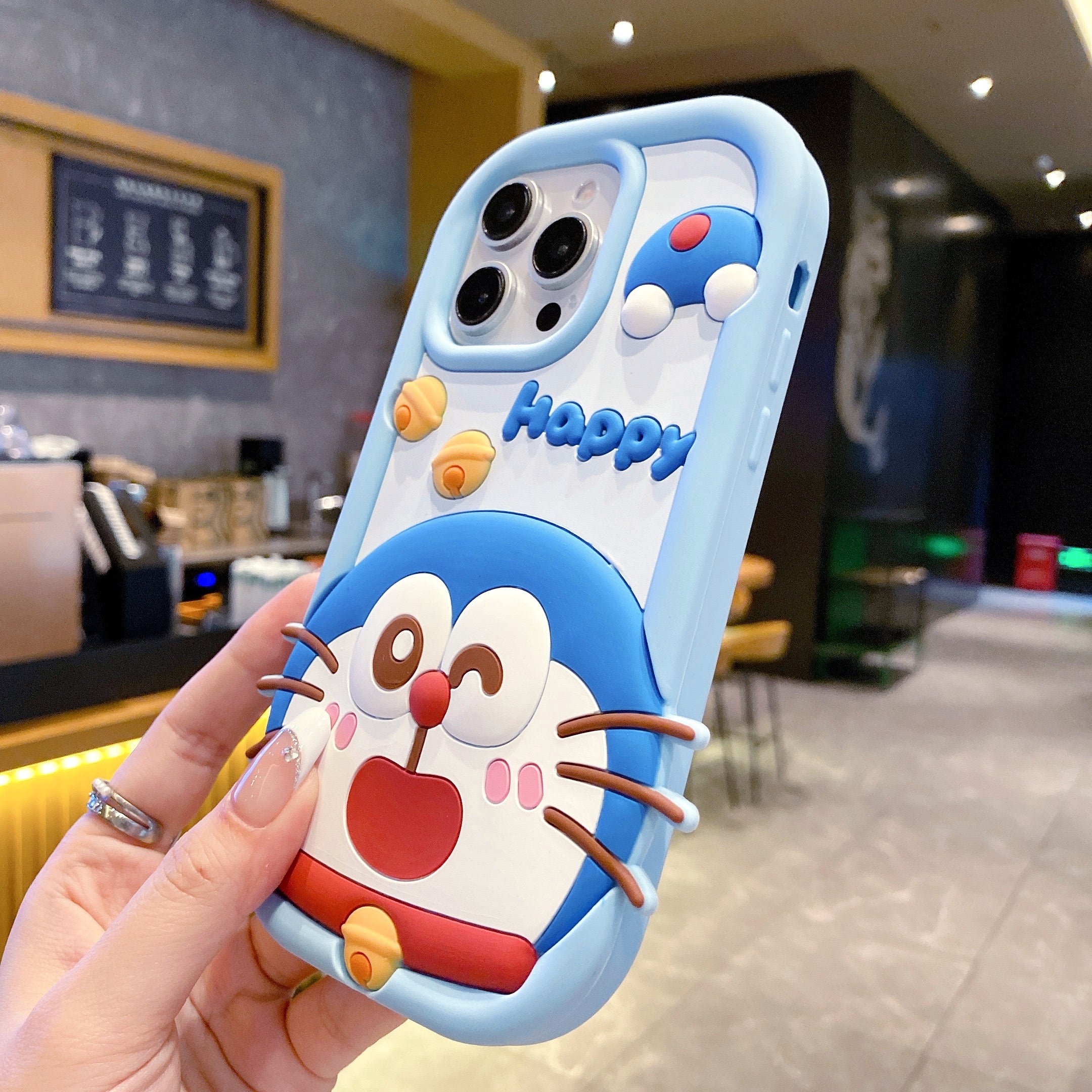 Magic Pocket Dora Joy Silicone Phone Cases For iPhone
