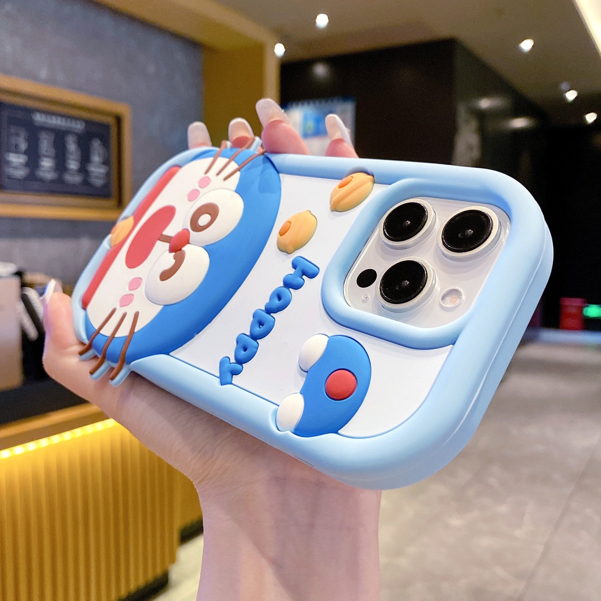 Magic Pocket Dora Joy Silicone Phone Cases For iPhone