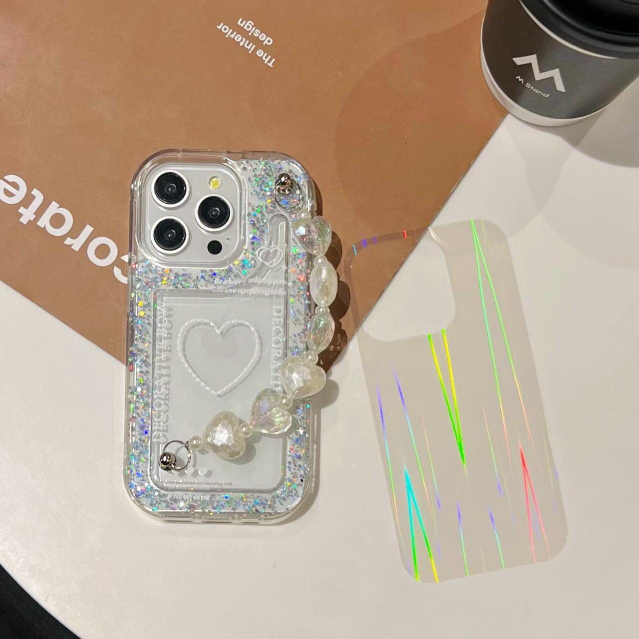 Love Your Life Floral Motif Silicone Phone Cases For iPhone