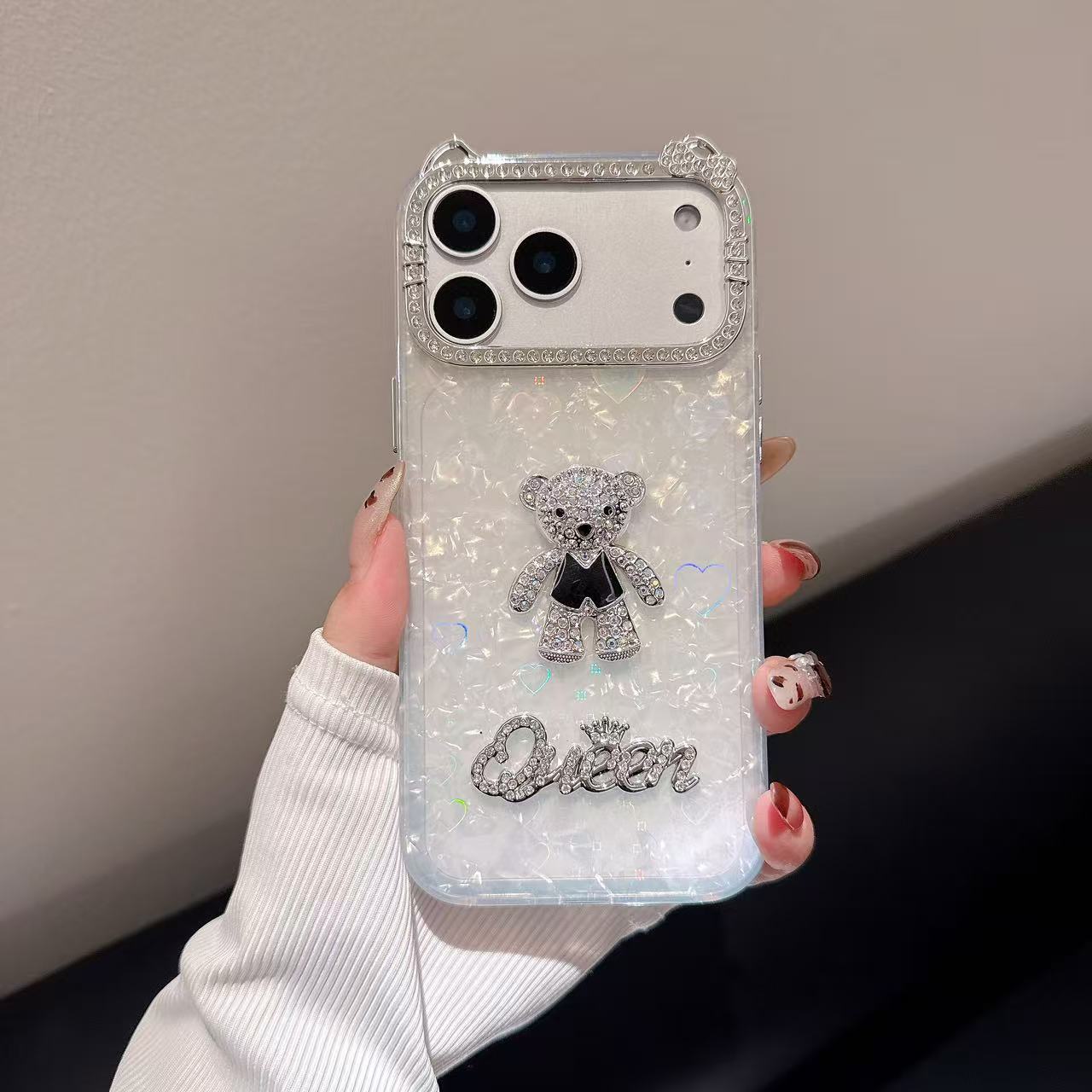 Twinkle Bear Queen Silicone Phone Cases For iPhone