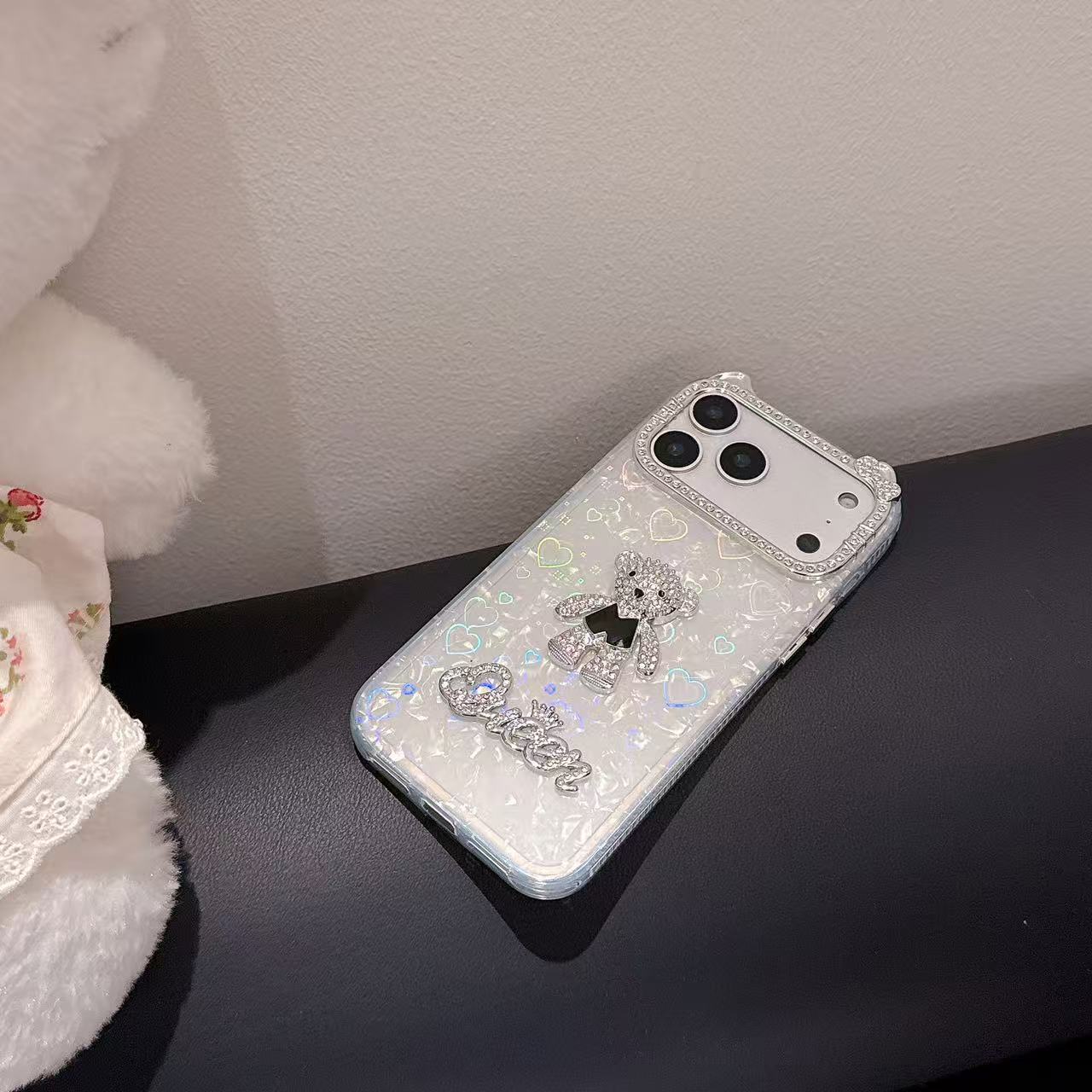 Twinkle Bear Queen Silicone Phone Cases For iPhone