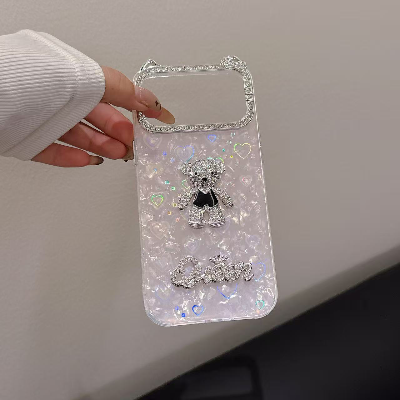 Twinkle Bear Queen Silicone Phone Cases For iPhone