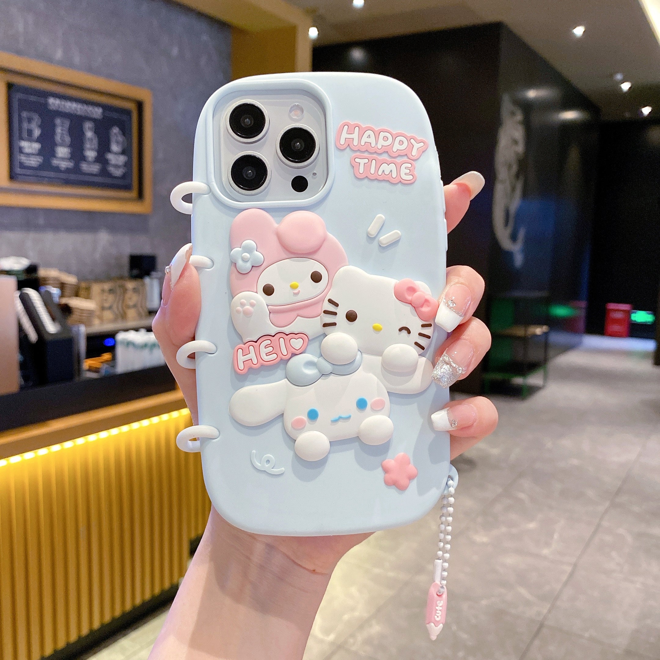 Sweet Dreams Spiral Notebook Silicone Phone Case For iPhone