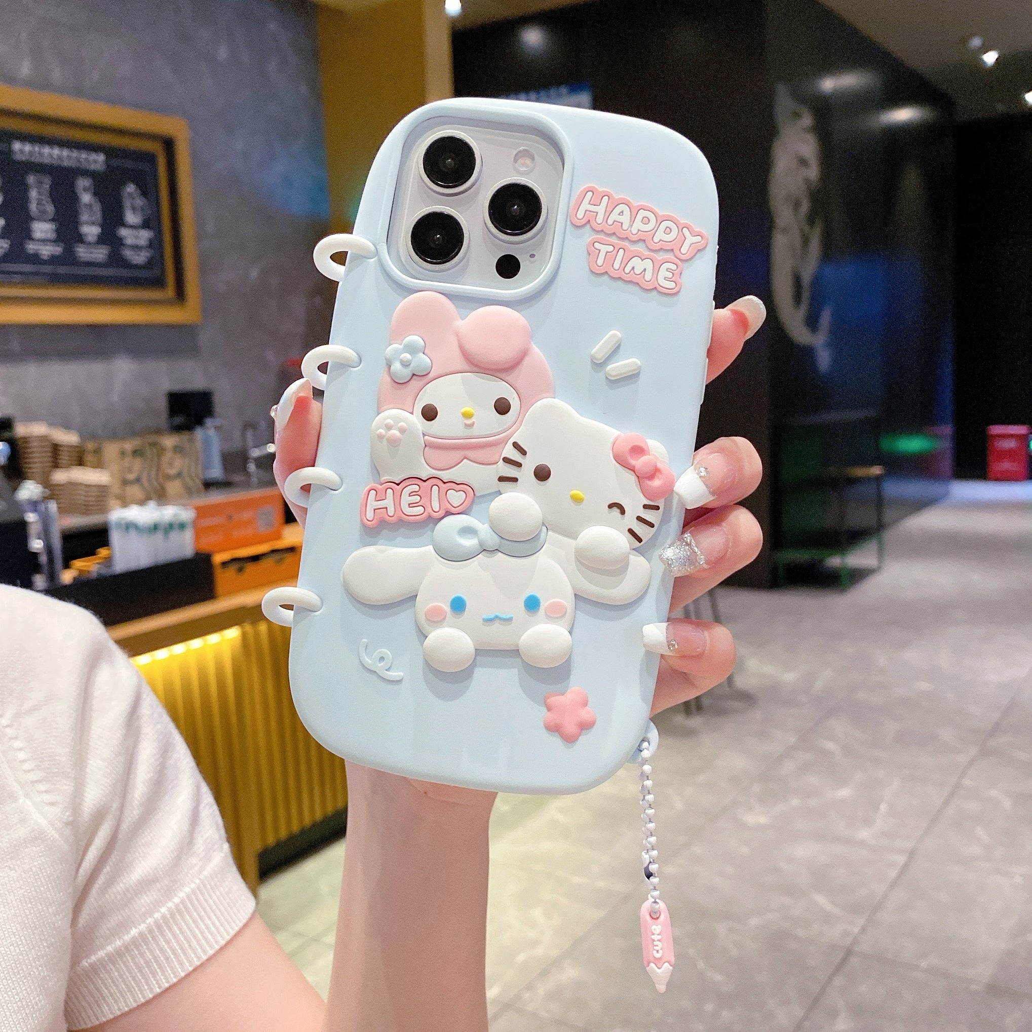 Sweet Dreams Spiral Notebook Silicone Phone Case For iPhone