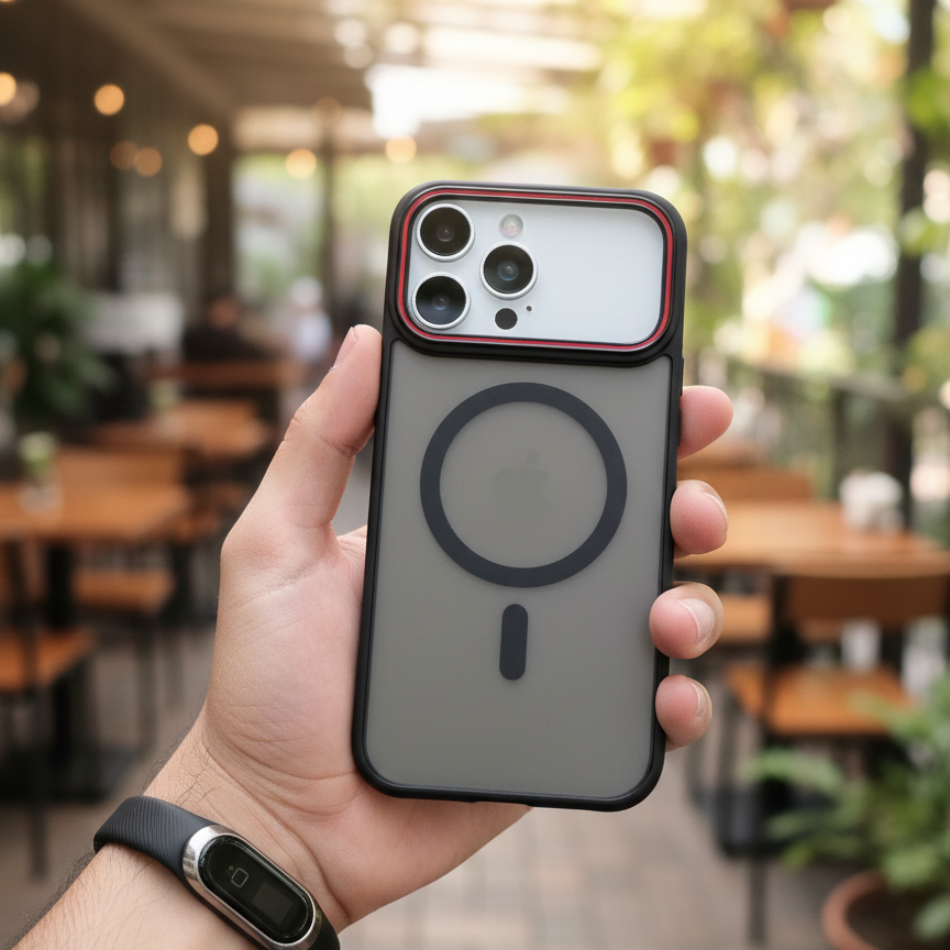 Titan Shield Mag-Click Pro Silicone Phone Cases For iPhone