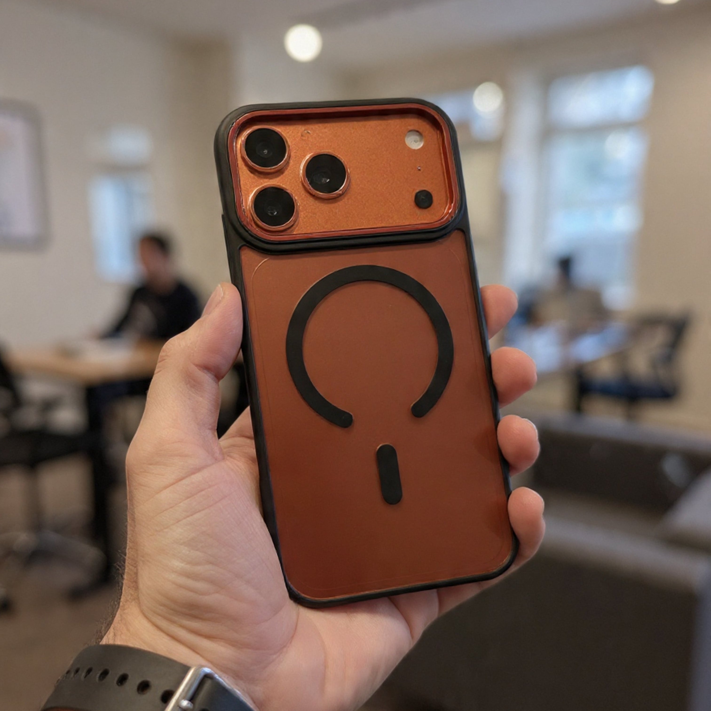 Titan Shield Mag-Click Pro Silicone Phone Cases For iPhone