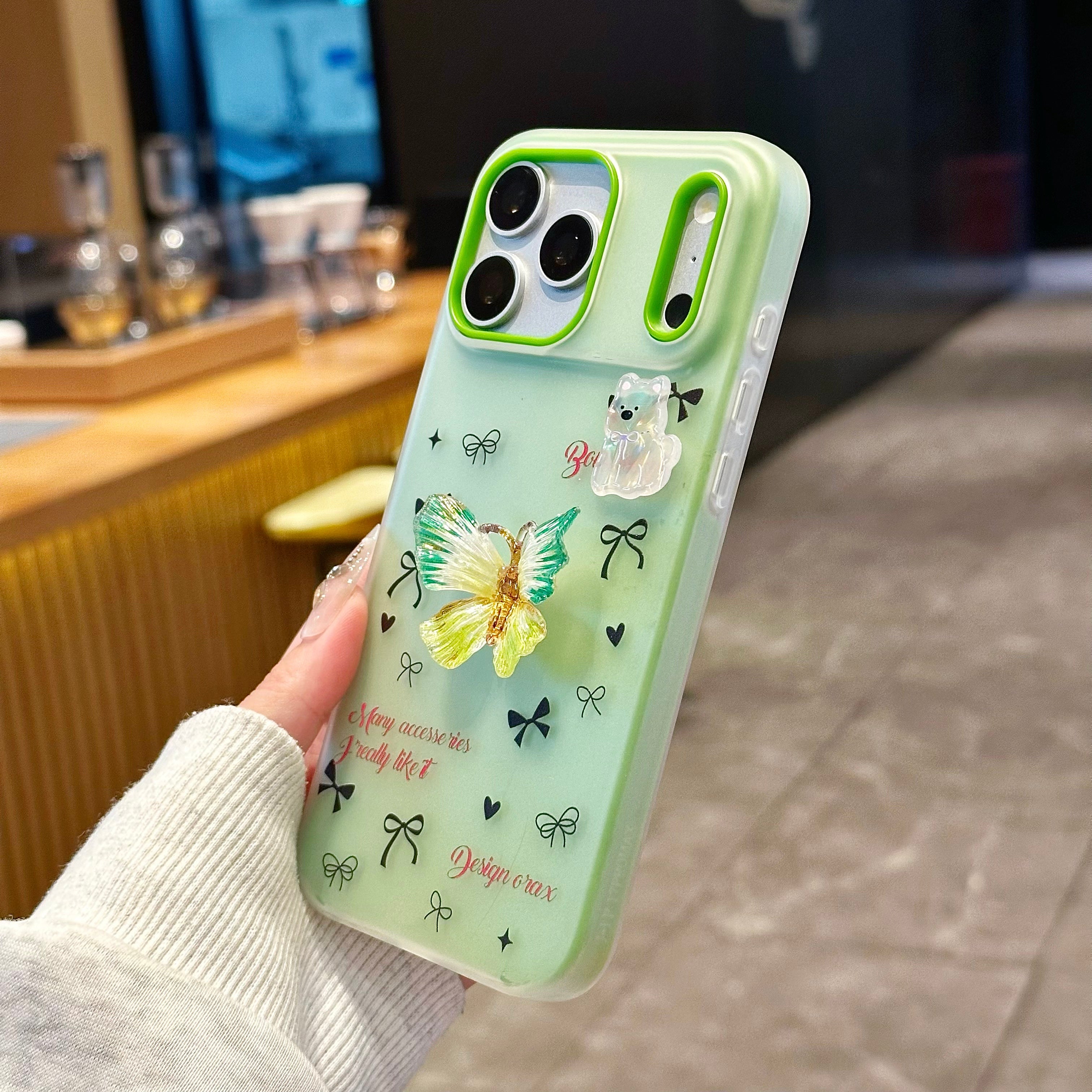 The Matcha Flutter Dream 3D Mariposa Shell