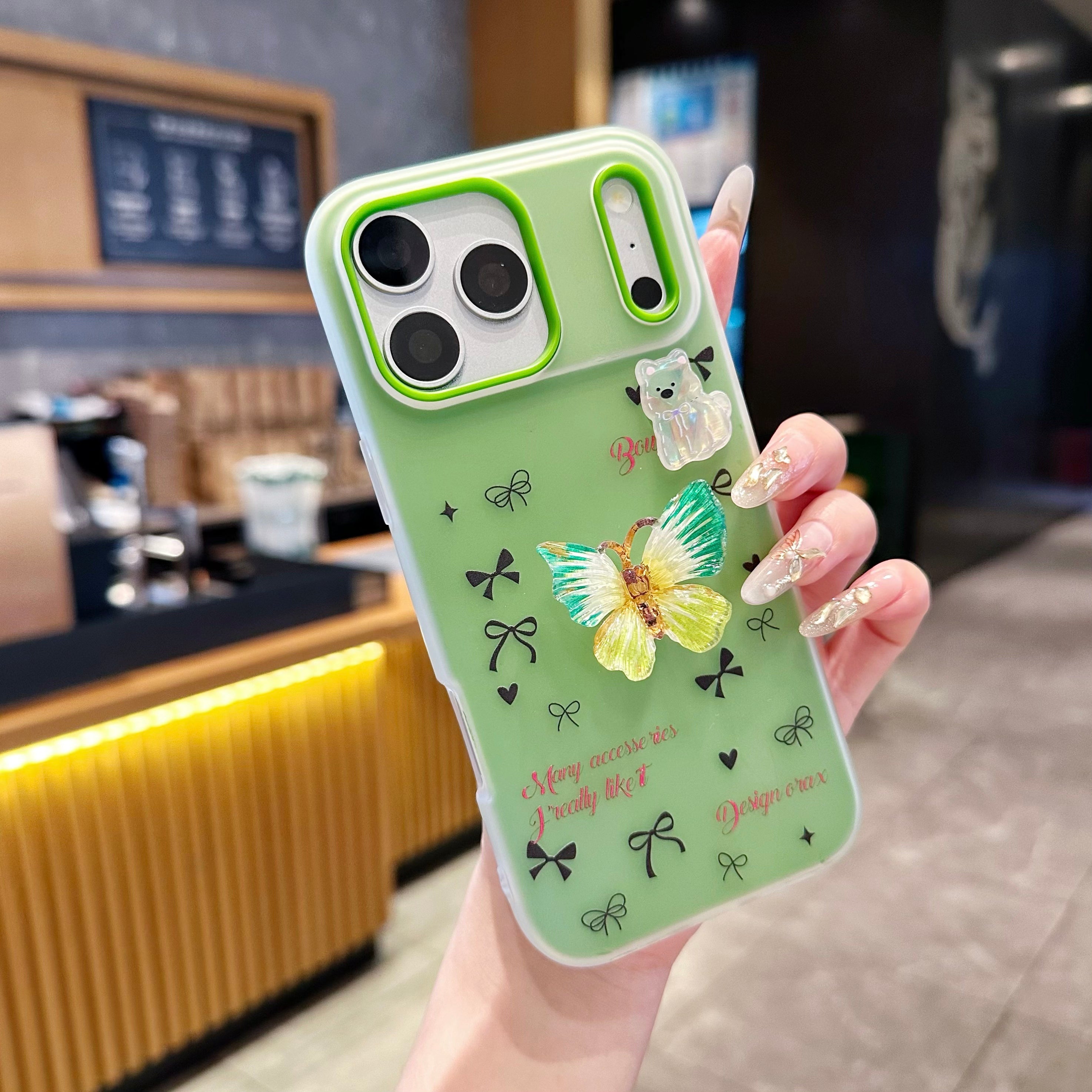 The Matcha Flutter Dream 3D Mariposa Shell