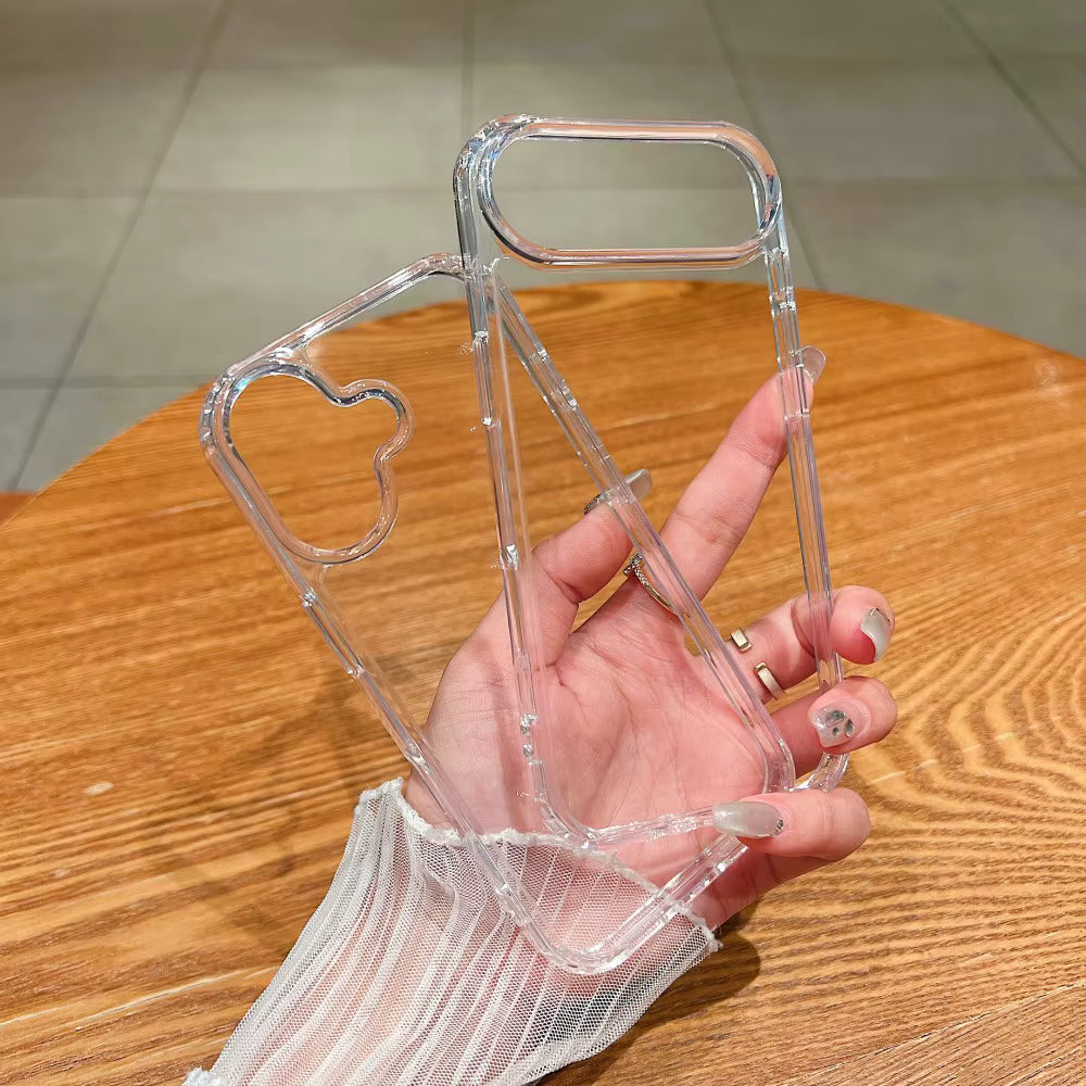 Ultra Clear Shockproof Case Silicone Phone Cases For iPhone