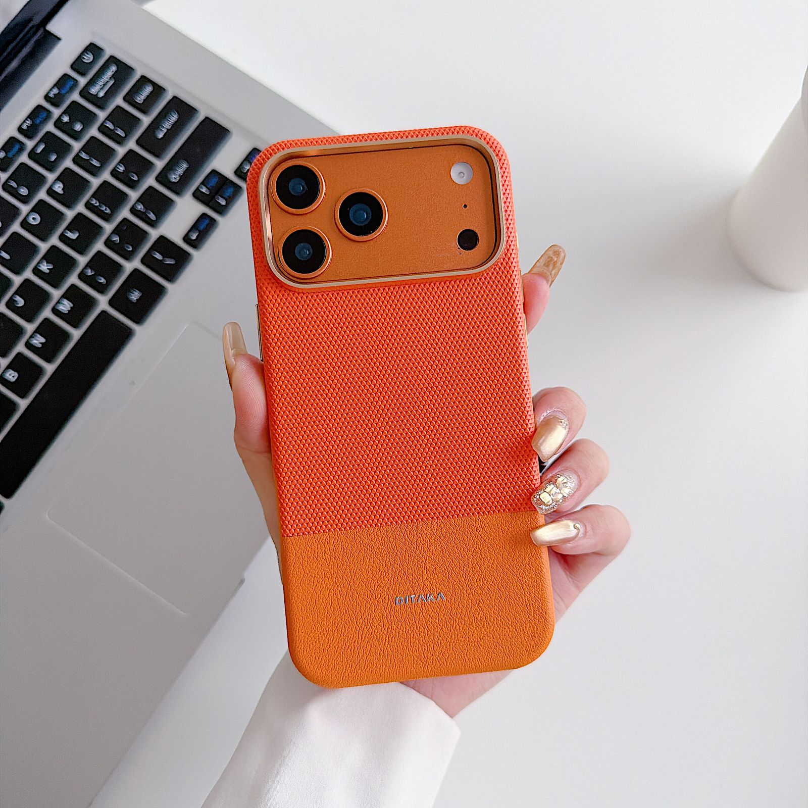 Sophisticated Dual-Tone Armor Ultimate Business Class iPhone Case