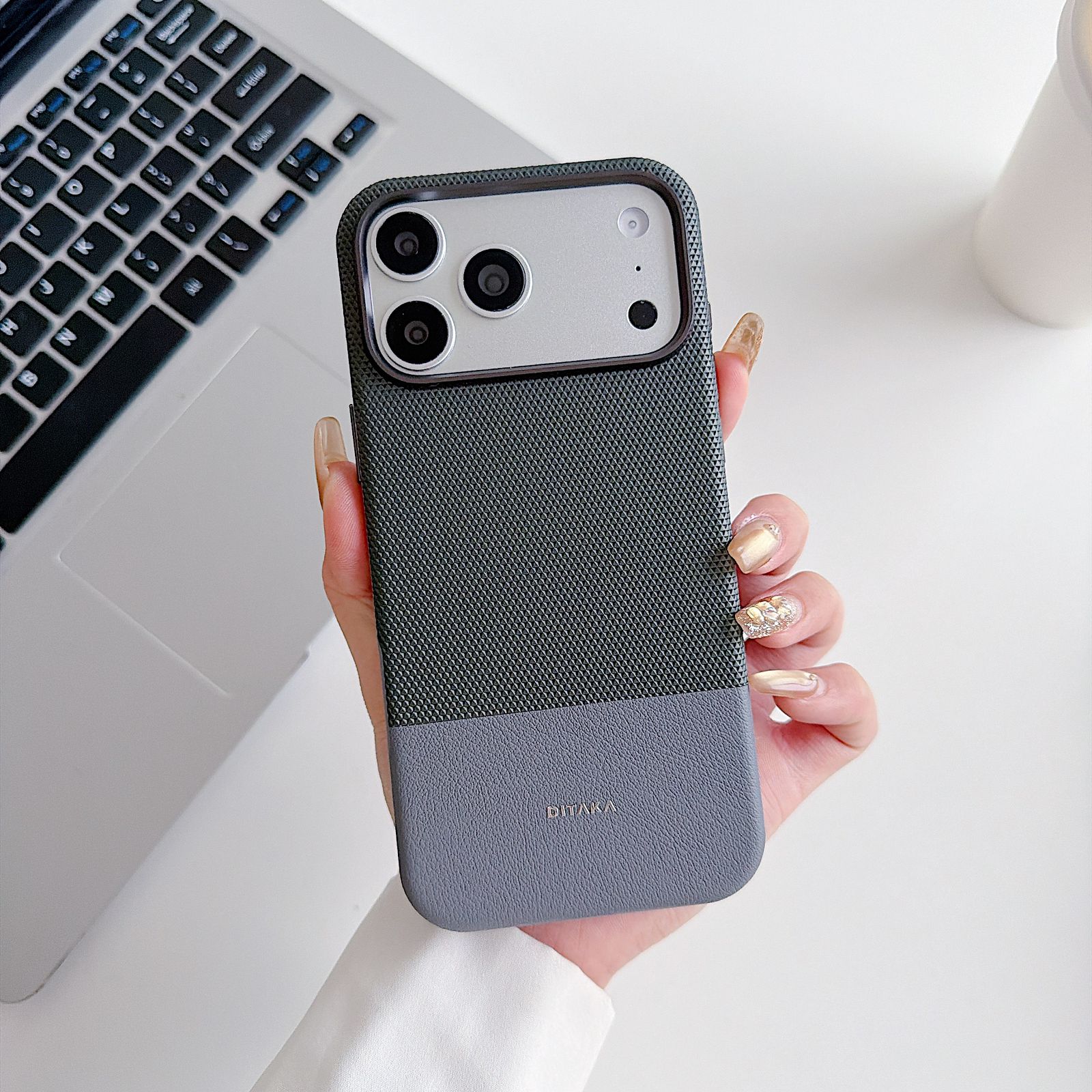 Sophisticated Dual-Tone Armor Ultimate Business Class iPhone Case